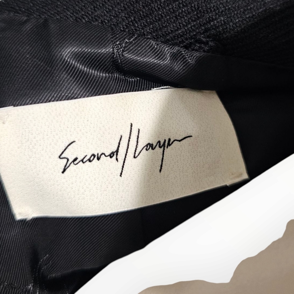 Second Layer Italy Men Wool Blazer Jacket It 46/U… - image 8